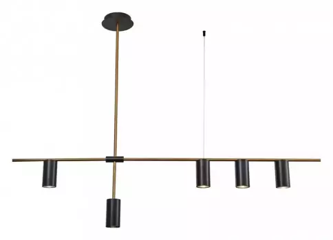 Подвесная люстра Indigo Accento 11030/5R Brass V000029