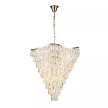 Подвесная люстра Indigo AMBRA 12030/13P Gold V000395