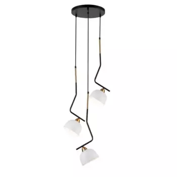 Подвесная люстра Indigo Attimo 10005/3P Black V000155