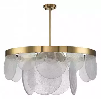 Подвесная люстра Indigo Bianco 12018/6R Brass V000012