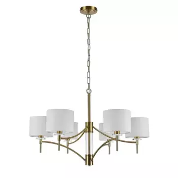 Подвесная люстра Indigo Boheme 13031/6P Brass V000525