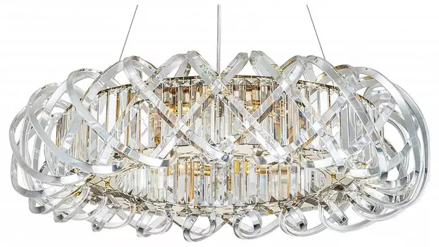 Подвесная люстра Indigo BRACCIA 12007/10P Gold V000399