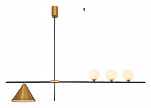 Подвесная люстра Indigo Breve 11031/4R Brass V000027