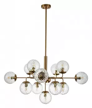 Подвесная люстра Indigo Cocoon 11008/13P Brass V000121