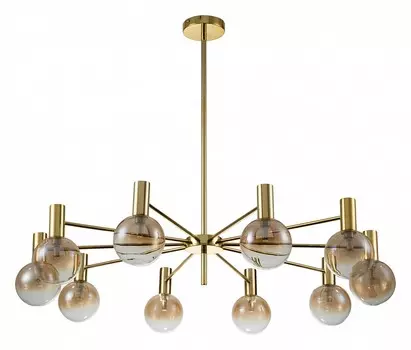 Подвесная люстра Indigo Collana 13015/10R Gold V000221