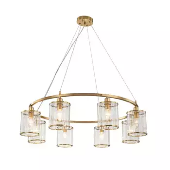 Подвесная люстра Indigo Dante 13022/8P Brass V000406