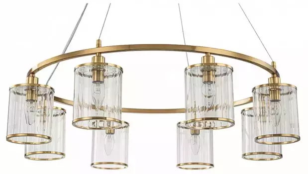 Подвесная люстра Indigo Dante 13022/8P Brass