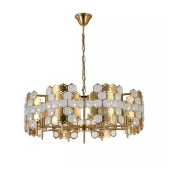 Подвесная люстра Indigo Delizia 12047/8P Brass V000572