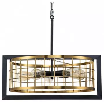 Подвесная люстра Indigo Era 10003/5P Black V000068