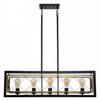 Подвесная люстра Indigo Era 10003/5R Black V000067