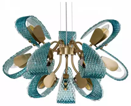 Подвесная люстра Indigo Fless 11033/12P Blue V000340