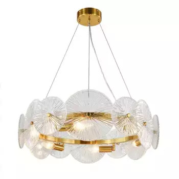 Подвесная люстра Indigo Miele V12021/6P Brass V000604