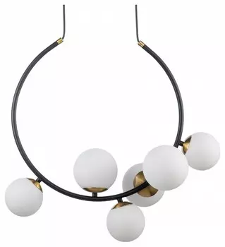 Подвесная люстра Indigo Nuvole 11002/6P Black V000088