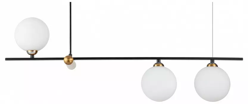 Подвесная люстра Indigo Opaco 11015/3P Black V000152