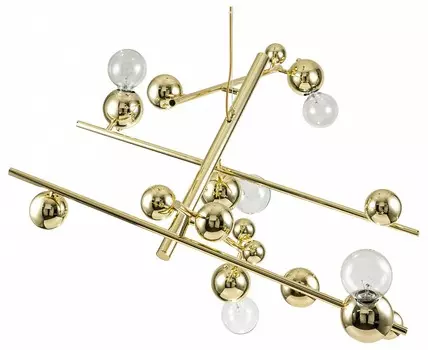 Подвесная люстра Indigo Saldo 11033/5P Gold V000333