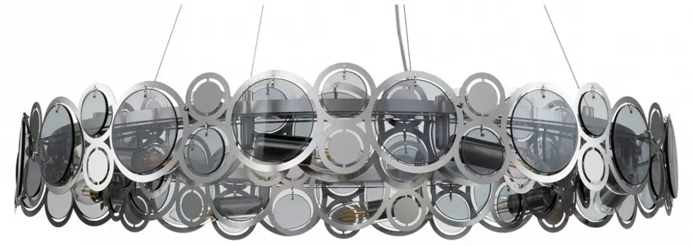Подвесная люстра Indigo Sole 12016/10P Nickel V000006