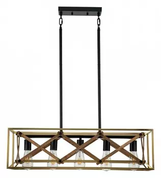 Подвесная люстра Indigo Storia 10002/5R Black V000066