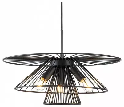 Подвесная люстра Indigo Strato 10016/3P Black V000287