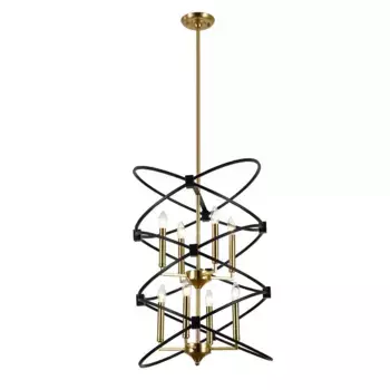 Подвесная люстра Indigo Trionfo V10020/8R Black V000486