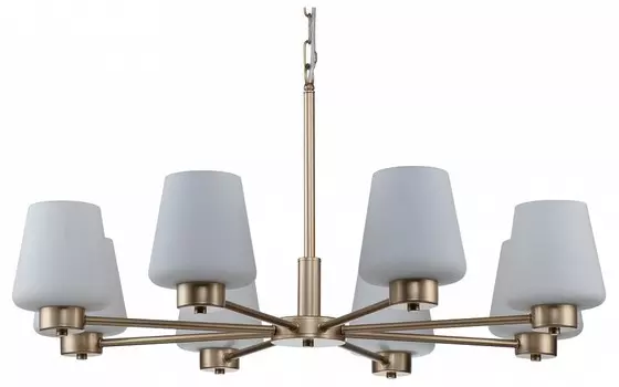 Подвесная люстра Indigo Tulip 13004/8P Gold V000002