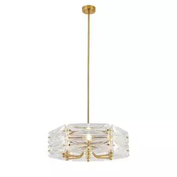Подвесная люстра Indigo Zaffiro V12046/6P Brass V000500