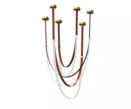 Подвесная люстра Kink Light Лирд 07689A-120+150+180,04