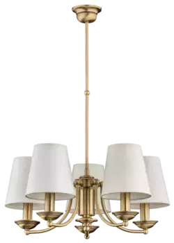 Подвесная люстра Kutek N Abazur N-ZW-5(P/A)