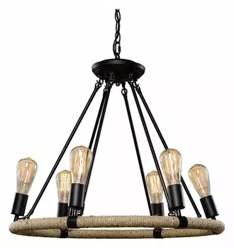 Подвесная люстра Loft IT Rope Filament Loft1861/6