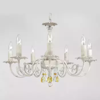 Подвесная люстра Lucia Tucci Lame LAME 139.7 Antique White