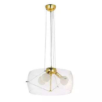 Подвесная люстра Lumina Deco Globo LDP 6018-500 PR+F.GD