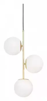 Подвесная люстра LUMINA DECO LDP 6041-3 GD