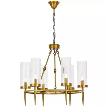 Подвесная люстра Lumina Deco Moratti LDP 8022-6 MD+PR