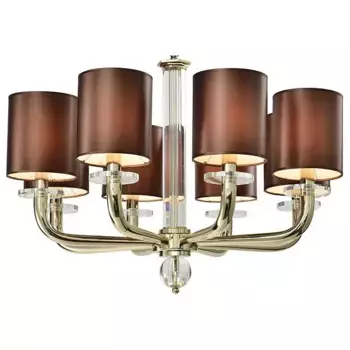 Подвесная люстра Newport 3338/C gold без абажуров