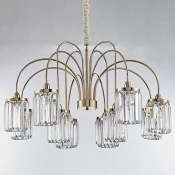 Подвесная люстра Newport 4500 4506+3/C gold