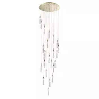 Подвесная люстра Newport 4528+14/S gold М0067063