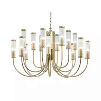 Подвесная люстра Newport 4558+4+4/C gold М0069317