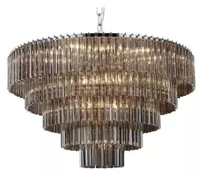 Подвесная люстра Newport 8700 8708+17/C fume