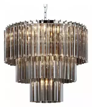 Подвесная люстра Newport 8700 8708+2/C fume