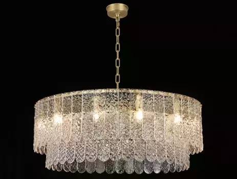 Подвесная люстра Newport Daisy 8370/80 C brass М0070731