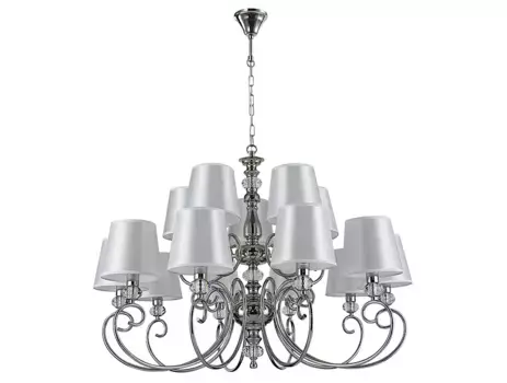 Подвесная люстра Newport Marta 1210+5/C nickel М0071147