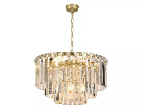 Подвесная люстра Newport Michelle 8469+3/С brass М0070585