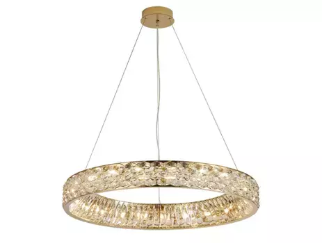 Подвесная люстра Newport Tiffany 8532/80 C gold polished М0070799