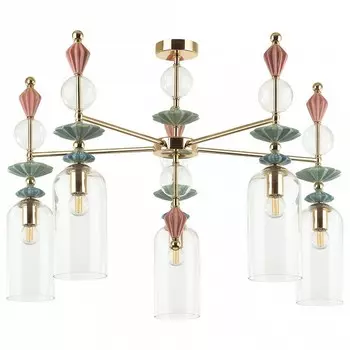 Подвесная люстра Odeon Light Classic Bizet 4855/5C