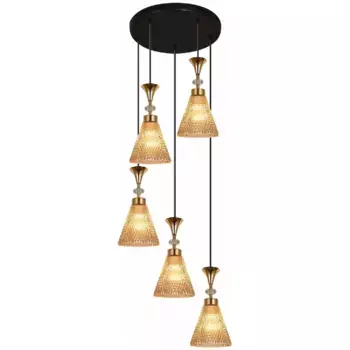 Подвесная люстра Reluce 02005-0.9-05 AMBER