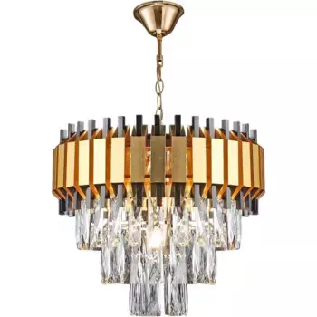 Подвесная люстра Reluce 02144-0.4-05 FGD+BK