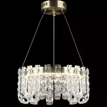 Подвесная люстра Reluce 02601-0.4-80W LED COP+CH