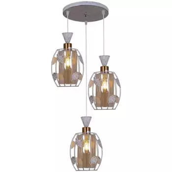 Подвесная люстра Reluce 03611-0.4-03 WH+GD