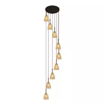 Подвесная люстра Reluce 09011-0.9-09 Amber