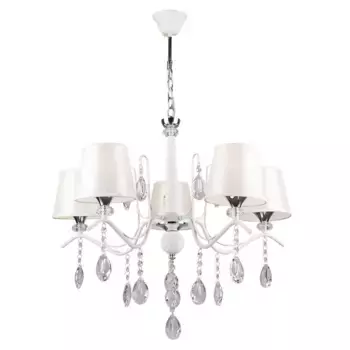 Подвесная люстра Seven Fires Valeri WD3599/5H-WT-CR-WT