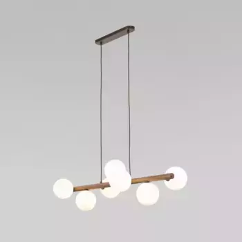 Подвесная люстра TK Lighting 10272 Estera Wood